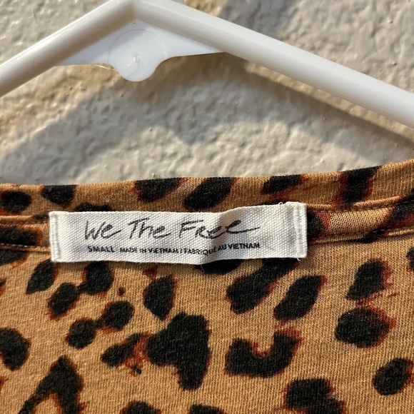 We The Free Leopard Print Tee - Picture 2 of 7